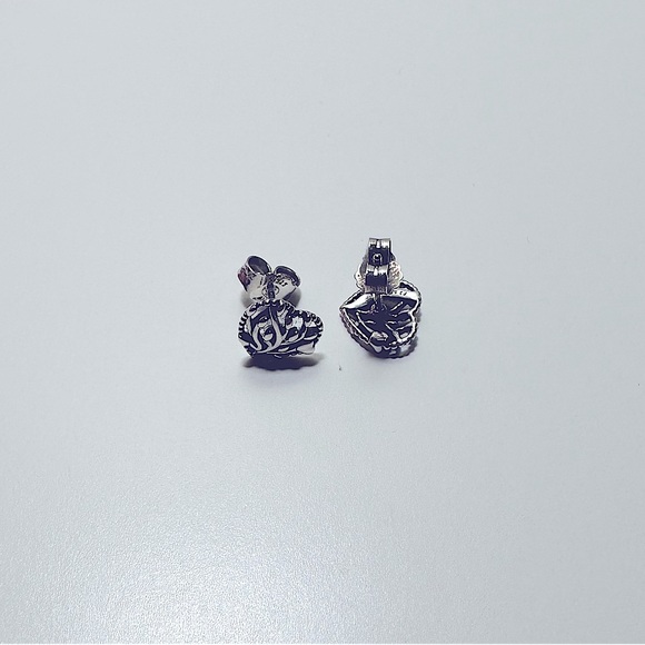 PANDORA | Family Tree Heart Stud Earrings | Preloved | Authentic - Picture 11 of 11